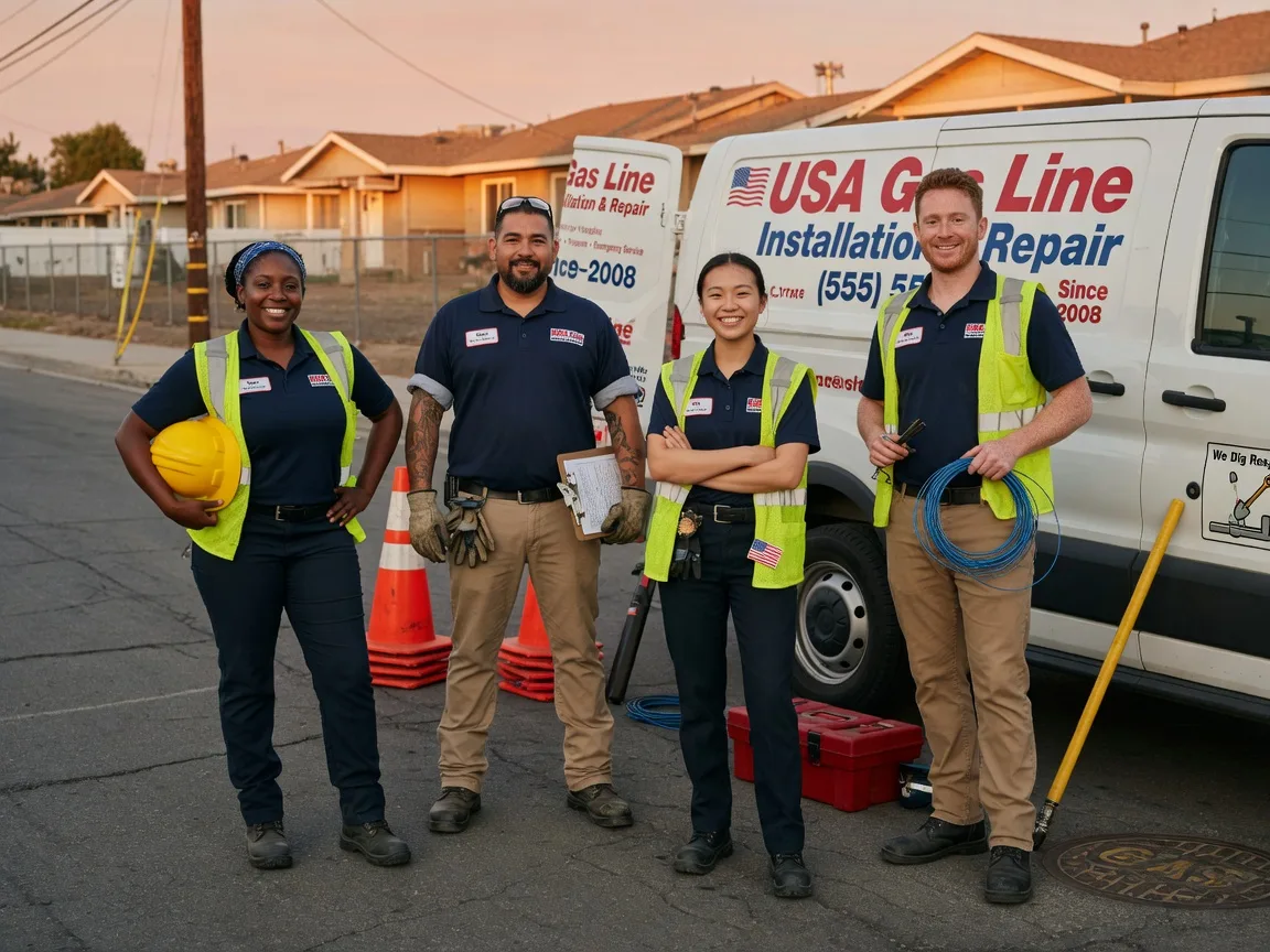 Gas Line Installation company in Lamont, WA